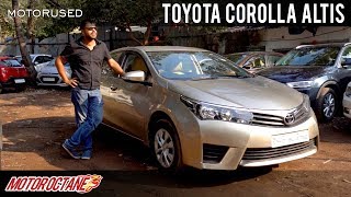 How to buy a used newgen Toyota Corolla  Hindi  MotorOctane [upl. by Haimarej]