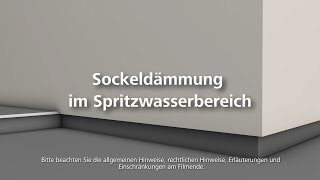 Sockeldämmung  Wärmedämmung  WDVS  FassadendämmungVerarbeitung [upl. by Erehpotsirhc]