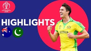 Warner Hits Hundred  Australia vs Pakistan  Match Highlights  ICC Cricket World Cup 2019 [upl. by Aserret118]