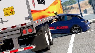 Student Driver Accidents  BeamNGdrive [upl. by Linis988]