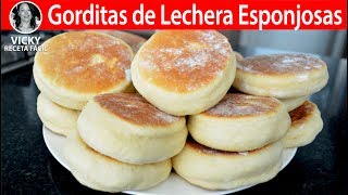 Gorditas de Lechera Esponjosas  VickyRecetaFacil [upl. by Lotsyrc59]