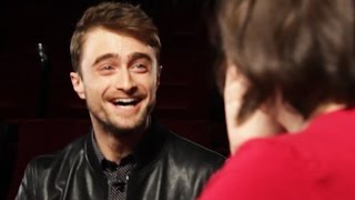 Daniel Radcliffe Surprises Fans At A Movie Theater [upl. by Amlez970]