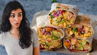 How to make incredible vegan breakfast burritos at home [upl. by Richia761]