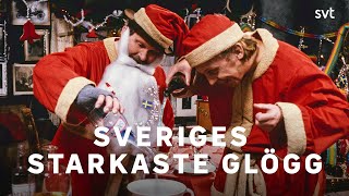 Sveriges starkaste glögg  Albert och Herbert firar jul  SVT [upl. by Averat]