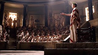 Rome HBO  Octavians Speech to the Senate [upl. by Antrim142]