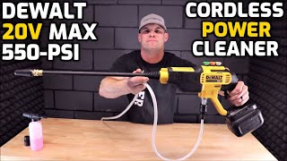 DeWALT 20V MAX 550PSI Cordless Power Cleaner [upl. by Garda338]