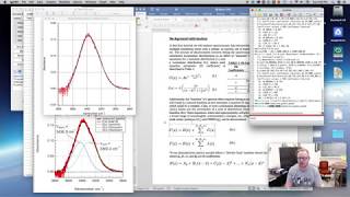 Spectroscopy Tutorial 1 Deconvolution using IGOR Pro [upl. by Acenom]