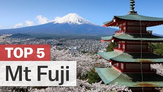 Top 5 Things to do Around Fuji  japanguidecom [upl. by Valenka]