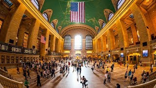 Walking Tour of Grand Central Terminal — New York City 【4K】🇺🇸 [upl. by Anner]