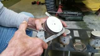 Piston ring groove cleaning [upl. by Pence724]