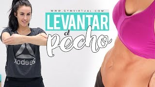 Rutina de ejercicios localizados para levantar pecho  GymVirtual [upl. by Dasi29]