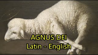 Agnus Dei  Samuel Barber  English lyrics [upl. by Hairahs]