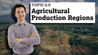 SubsistenceCommercial Agriculture amp BidRent Theory AP Human Geography Unit 5 Topic 6 56 [upl. by Arraet803]