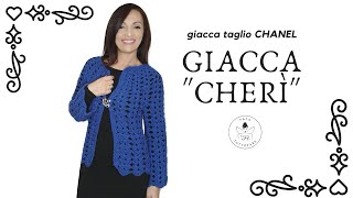 TUTORIAL Giacca quotCherìquot alluncinetto 🤍lafatatuttofare🤍 [upl. by Lleumas323]