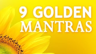 9 GOLDEN MANTRAS  108 Times [upl. by Ferullo]