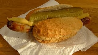 Thüringer Rostbratwurst in a Bread Roll  Im Brötchen [upl. by Brady191]