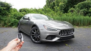 2020 Maserati Ghibli S Gransport Start Up Exhaust Test Drive and Review [upl. by Brand]