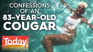 83yearold cougar dates men in their 20s  Today Show Australia [upl. by Ernesto880]