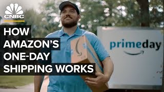 How Amazon Delivers On OneDay Shipping [upl. by Loy]