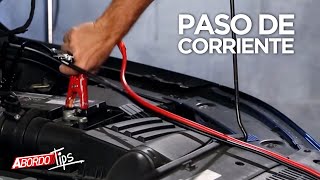 Cómo pasar corriente con cables a un carro en forma segura  A Bordo Tips [upl. by Eikcid]