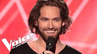 Skin RagNBone Man  Simon MorinThe Voice France 2018 Blind Audition [upl. by Urita]