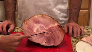 How To Cut A Spiral Sliced Ham [upl. by Obed128]