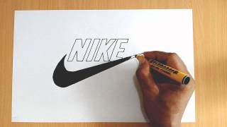 How to Draw the Nike Logo [upl. by Melosa]