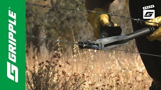 Repairing Barbed Wire  Splice [upl. by Dolf258]