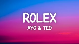 Ayo amp Teo  Rolex Lyrics [upl. by Adhern]