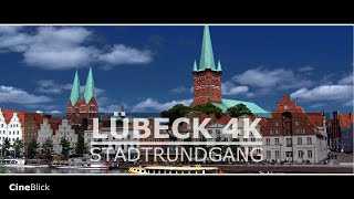 Lübeck Stadtrundgang 4K [upl. by Ydnic]