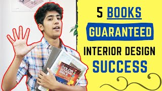 5 Interior Design Books To Be Successful [upl. by Corel]