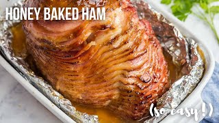 EASY Honey Baked Spiral Ham  The Recipe Rebel [upl. by Engeddi]