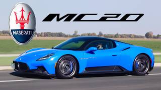 ITALIAN SUPERCAR Maserati MC20 Review [upl. by Windzer]