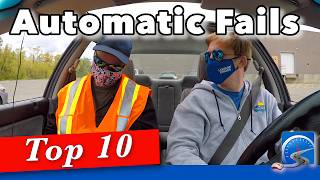 Top 10 Reasons for an Automatic Fail on a Driving Test [upl. by Adamina]