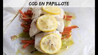 Cod En Papillote parchment paper [upl. by Leipzig]