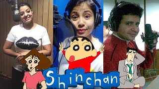 LIVE DUBBING of All SHINCHAN Characters [upl. by Atnoed272]