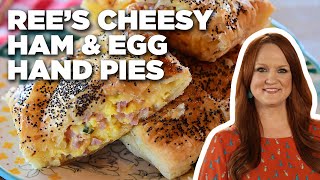 Ree Drummonds Cheesy Ham amp Egg Hand Pies  The Pioneer Woman  Food Network [upl. by Hardden177]