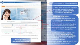 GHID  Programare Pașaport cu domiciliul în România  adulți PC [upl. by Waldon]