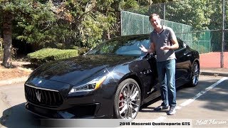 Review 2018 Maserati Quattroporte GTS [upl. by Inesita]