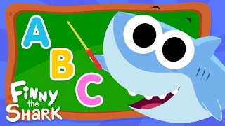 The Alphabet Song  Learn The ABCs  Finny The Shark [upl. by Opportuna590]