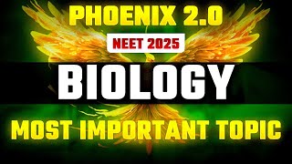 Phoenix 20 Biology Most Important Video for NEET 2025  Unacademy NEET Toppers  Udaan [upl. by Dita]