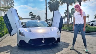 Worlds First Maserati With Butterfly Doors  MC20 [upl. by Leoline377]