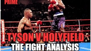 Tyson v Holyfield  The Fight Analysis [upl. by Schilt551]