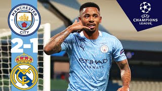 HIGHLIGHTS  Man City 21 Real Madrid 42 on aggregate  Sterling Jesus [upl. by Trudie]