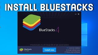 How to Download and Install Bluestacks 4 on Windows 10 [upl. by Faubion]