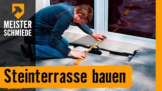 Steinterrasse bauen  HORNBACH Meisterschmiede [upl. by Ursulina584]