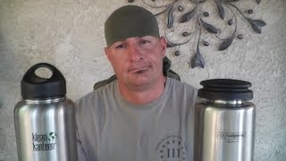 Nalgene VS Klean  Wide Mouth Stainless Steel Bottles [upl. by Lilly]