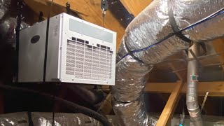 Aprilaire 1850 Whole Home Dehumidifier Install [upl. by Tacye567]