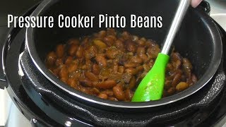 Pressure Cooker Pinto Beans  No Soak Quick Cook Beans  Cosori 2 Quart Electric Pressure Cooker [upl. by Souvaine]