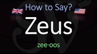 How to Pronounce Zeus CORRECTLY [upl. by Pharaoh]